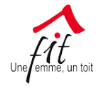 Logo Une Femme, Un Toit